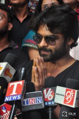 Supreme Movie Team at Sandhya Theater